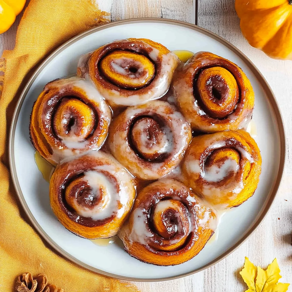 Pumpkin Cinnamon Rolls: Warm and Fluffy Delights