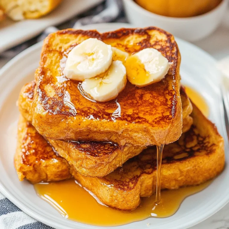 Pumpkin French Toast Breakfast: A Delicious Fall Treat