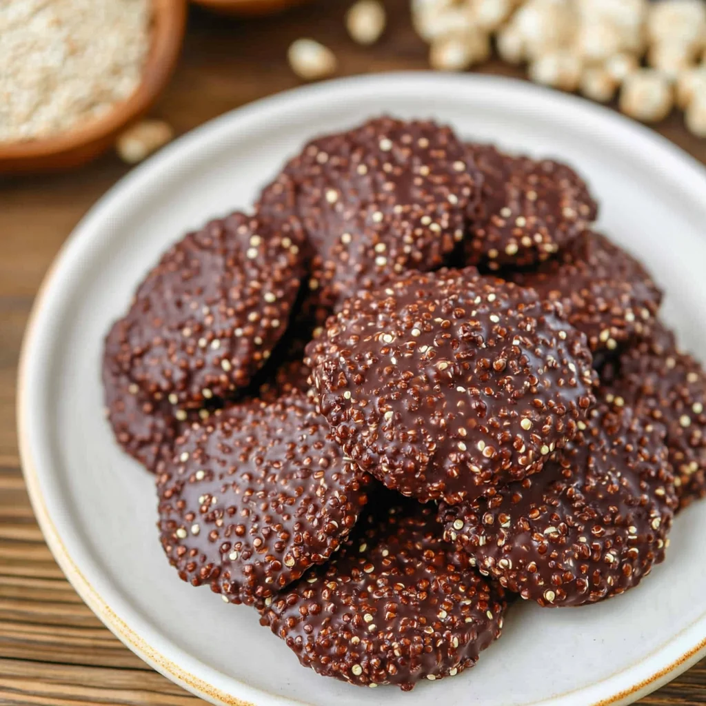 Quinoa Chocolate Crisps: Crunchy and Deliciously Sweet