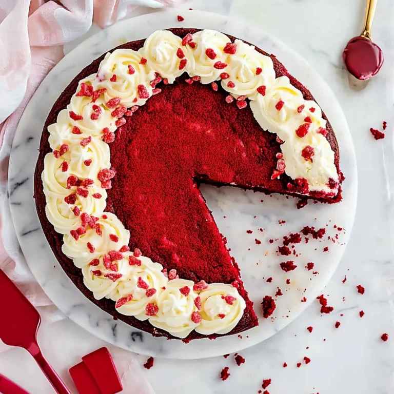 Red Velvet Cookie Cake: A Dreamy Sweet Treat