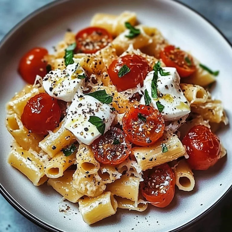 Roasted Tomato Garlic Pasta: Deliciously Simple and Quick