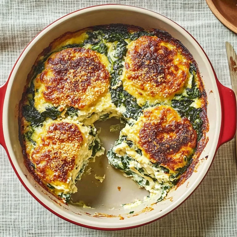Spinach Florentine Breakfast Casserole: Cheesy Delight Aw…