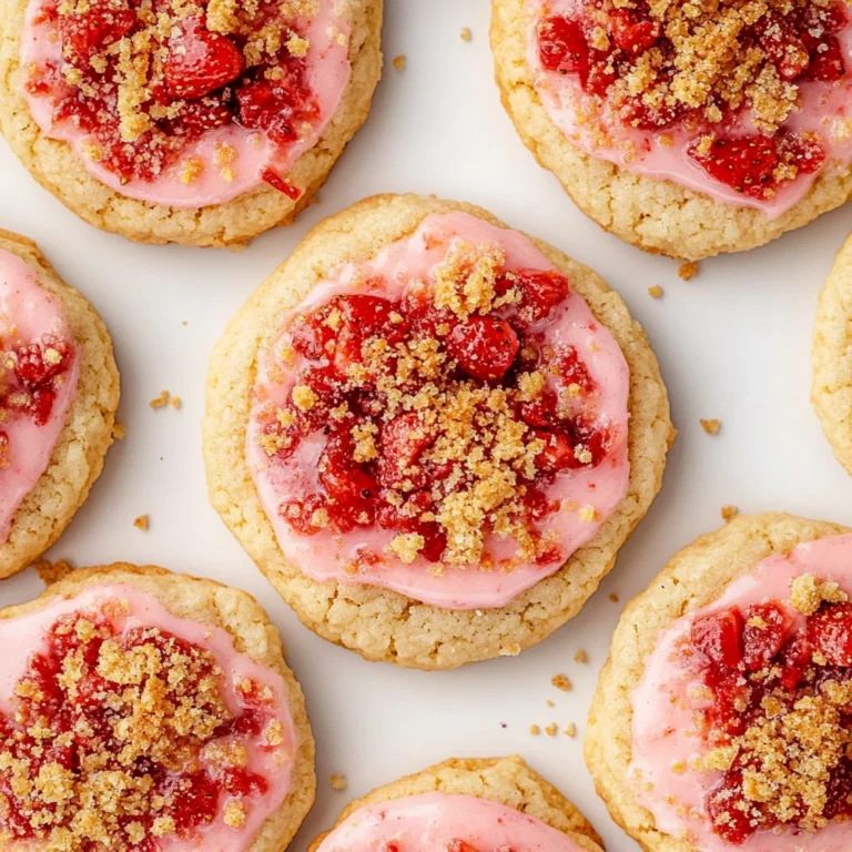 Strawberry Crunch Cookies: Sweet and Irresistible Treats