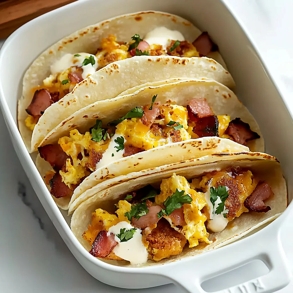 Tasty Baked Breakfast Tacos: A Morning Game Changer