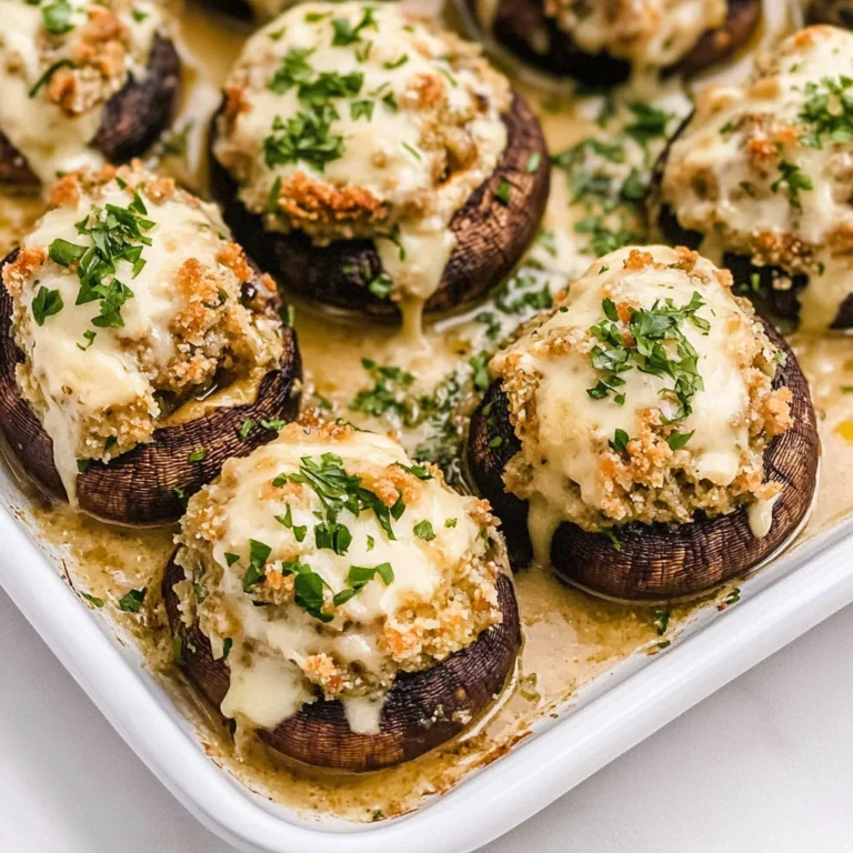 Tasty Olive Garden Stuffed Mushrooms: Cheesy Delight Awaits