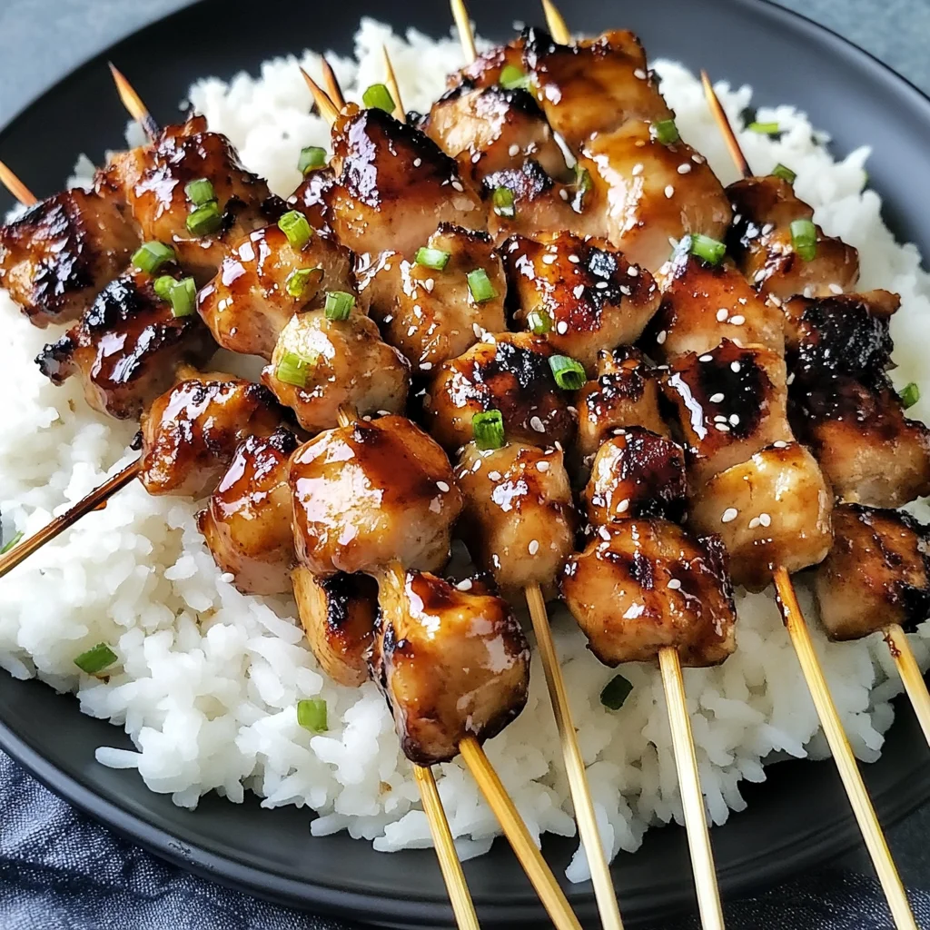 Teriyaki Chicken Skewers: Irresistibly Flavorful Bites