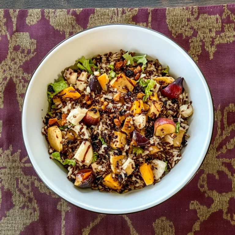 Wild Rice Harvest Bowls with Fig Balsamic Vinaigrette: Co…