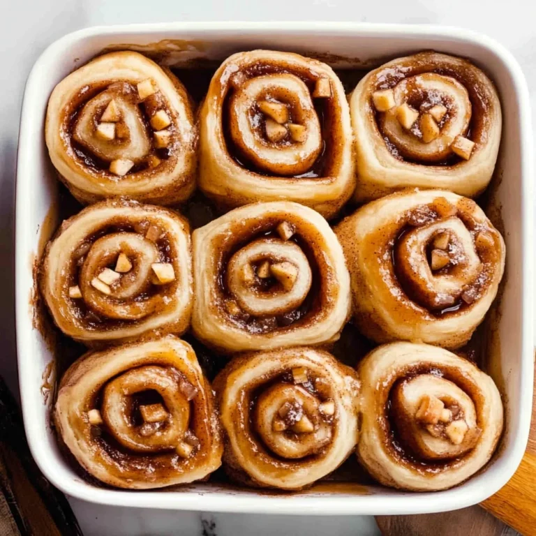 Apple Pie Cinnamon Rolls: Cozy and Gooey Delight