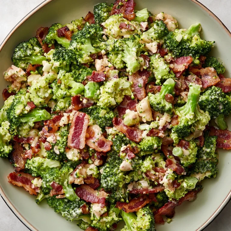 Broccoli Salad with Bacon Recipe: Crunchy and Irresistible