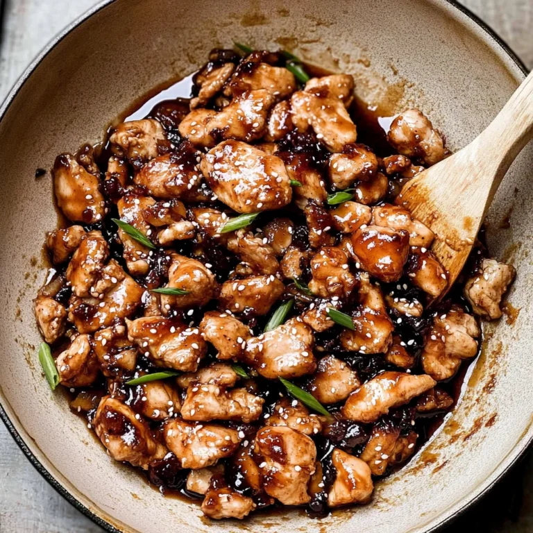 Easy Bourbon Chicken: Sweet, Savory, and Satisfying