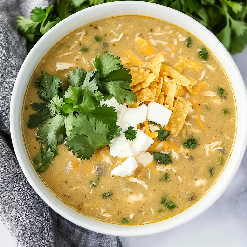 Green Enchilada Chicken Soup Recipe: Comfort in Every Spo…