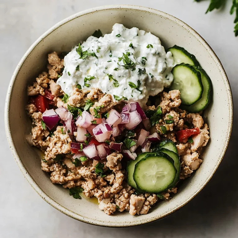 Healthy Greek Ground Chicken Bowls: Flavorful Family Favo…