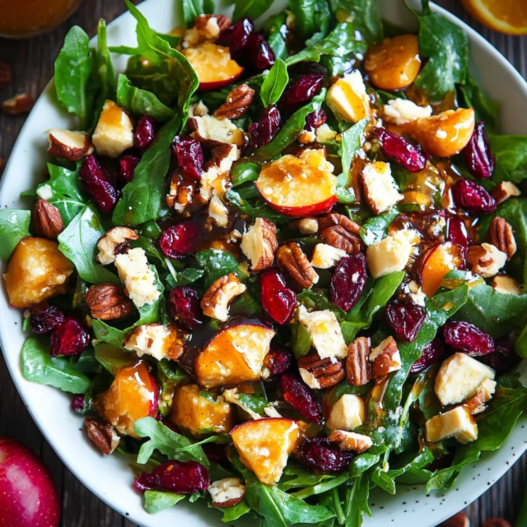 Juicy Christmas Salad with Honey Mustard Dressing: Festiv…
