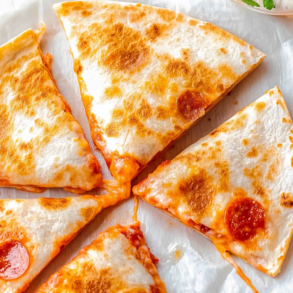 Pizza Quesadillas: Cheesy and Crispy Family Favorite