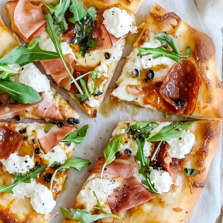 Prosciutto Ricotta Pizza: A Creamy Flavor Explosion