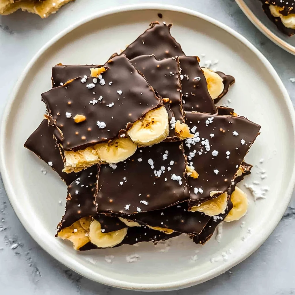 Viral Chocolate Banana Bark: Sweet and Simple Delight