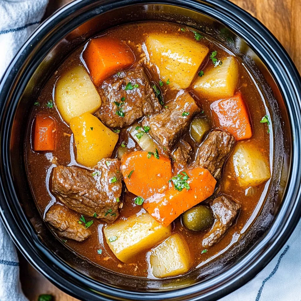 Wholesome Crockpot Beef Stew: Cozy Comfort Food Delight
